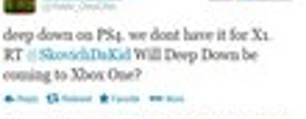 Yoshinori Ono: Deep Down - полноценный эксклюзив PS4