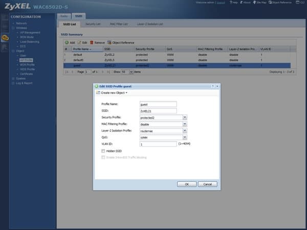 Настройка Zyxel WAC6502D-S