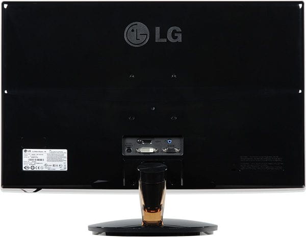 ЖК-монитор LG IPS236V, вид сбоку ЖК-монитор LG IPS236V, вид сзади
