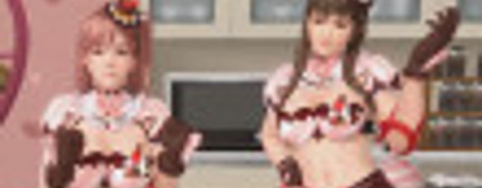 Сексуальные девушки в шоколаде в ролике Dead or Alive Xtreme: Venus Vacation