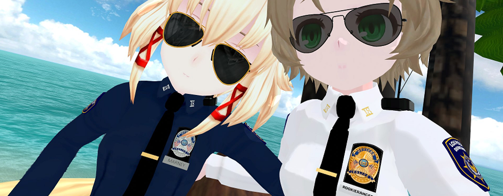 В метавселенной действует полицейский департамент. Аниме девушки патрулируют виртуальные миры