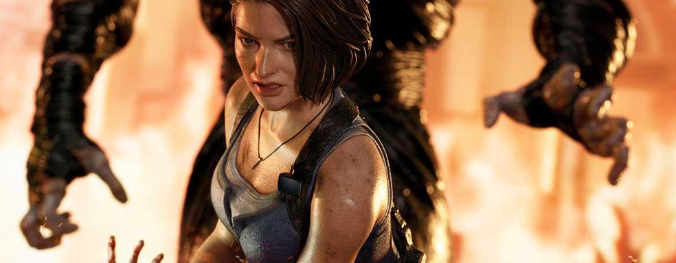 Джилл и Немезис из ремейка Resident Evil 3 получили увесистые премиальные фигурки
