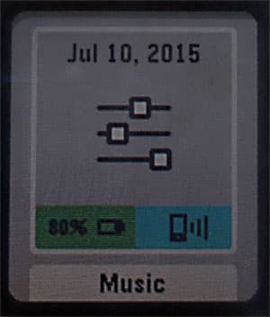 Снимок экрана Pebble TIme