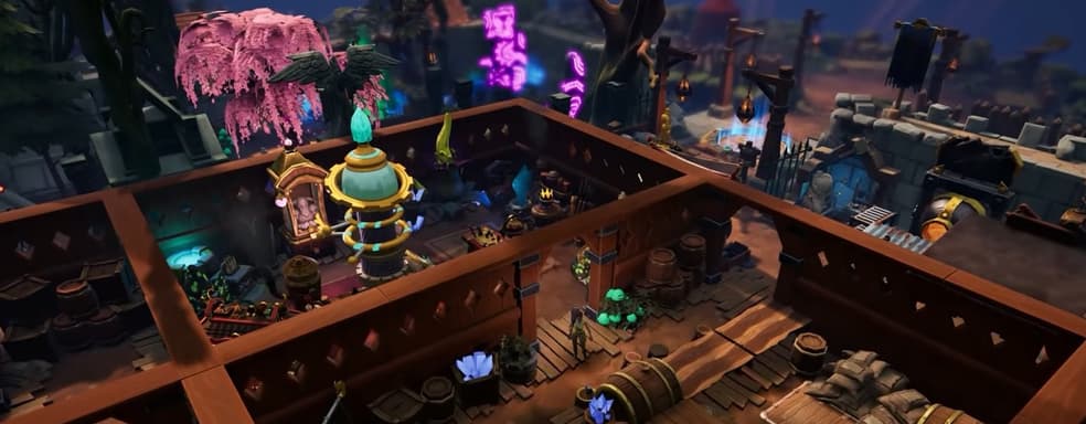 Ролик с демонстрацией личного форта в дьяблоиде Torchlight III