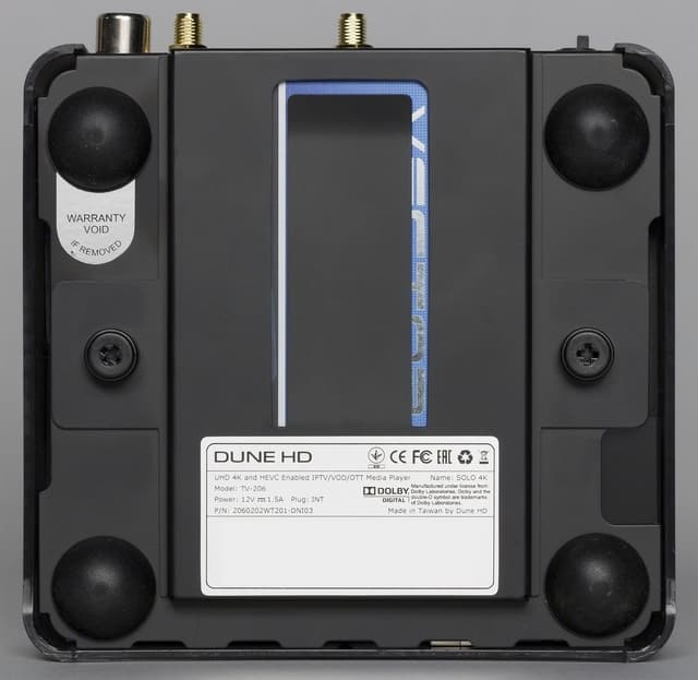 Внешний вид плеера Dune HD Solo 4K