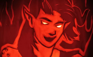 Baldur's Gate 3 heroes turned into pumpkins. Halloween images of Karlach, owlbear and more