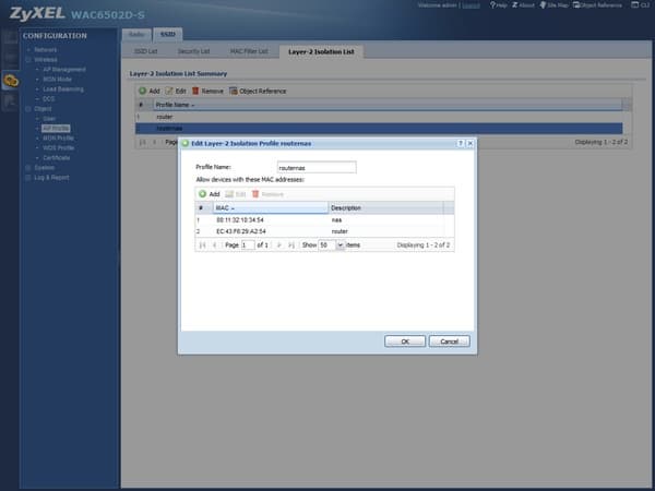 Настройка Zyxel WAC6502D-S