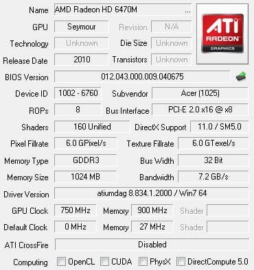 Ноутбук Acer Aspire 5560G