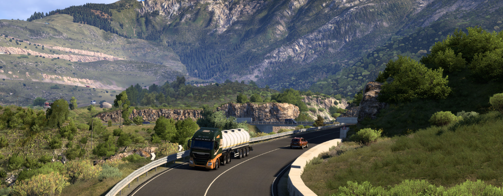 Авторы Euro Truck Simulator 2 бросили вызов сообществу. Новые скриншоты Греции