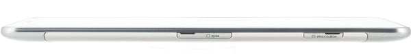 Левая грань планшета Samsung Galaxy Tab 7.7