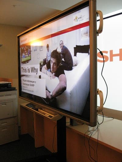 Новый сенсорный ЖК-дисплей, или, по-другому, интерактивная доска