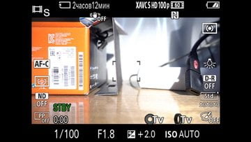 Видеосъемка фотоаппаратом Sony DSC-RX100M4