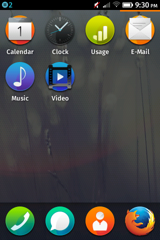 Скриншот Firefox OS
