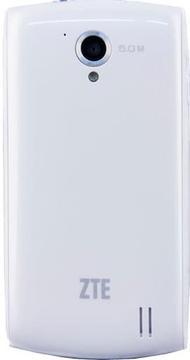 Обзор ZTE Blade+. Задняя панель коммуникатора