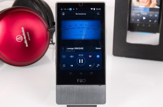Аудиофильский Hi-Res DSD 384/32 плеер FiiO X7 и усилитель мощности FiiO AM2