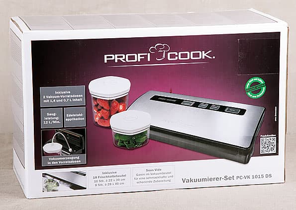 су вид Steba SV 1 и вакуумизатор Profi Cook PC-VK 1015 DS