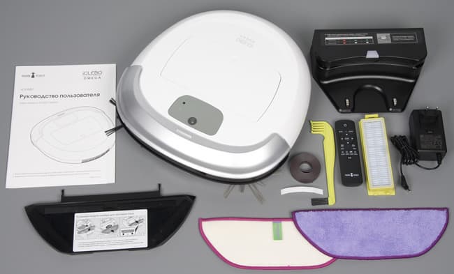 iClebo Omega, набор аксессуаров iClebo Omega, набор аксессуаров