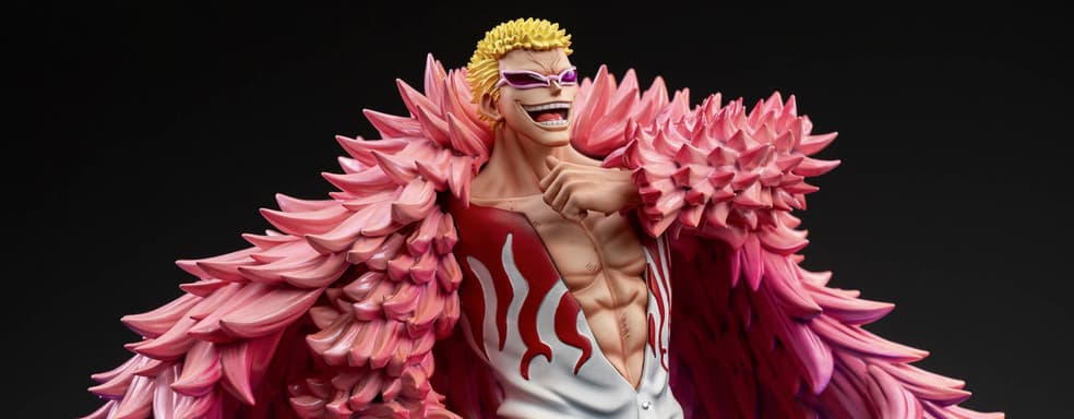Former King of Dress Rosa: DX Studio Opens Pre-Order for Donquixote Doflamingo Statue from One Piece Anime
