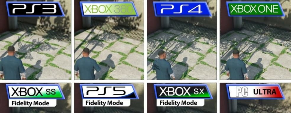 Большое сравнение GTA 5. Как изменилась игра с момента первого релиза?