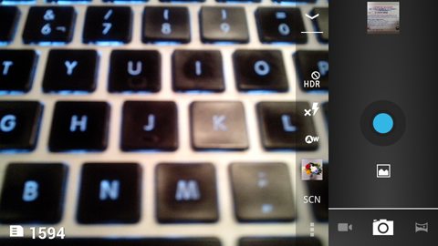 Обзор Digma iDxD4 3G. Скриншоты. Настройки камеры