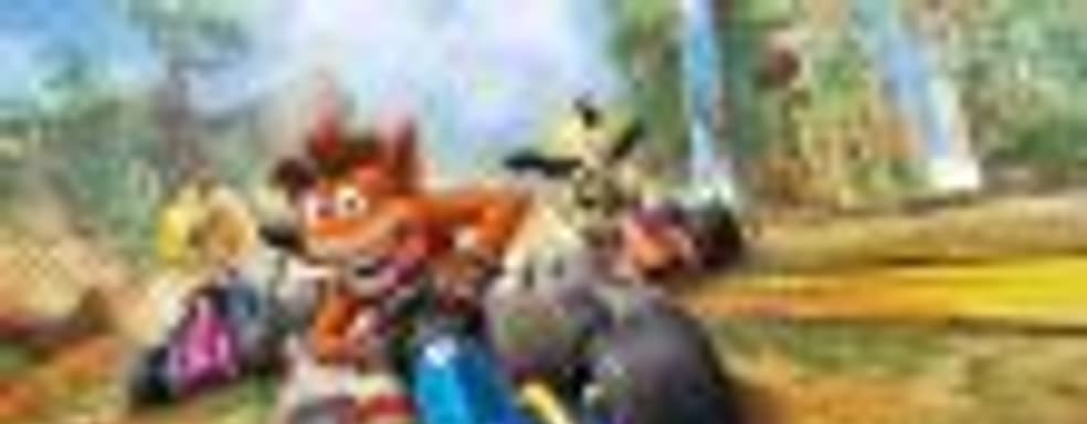 Ролики игрового процесса автосимулятора Crash Team Racing Nitro-Fueled	