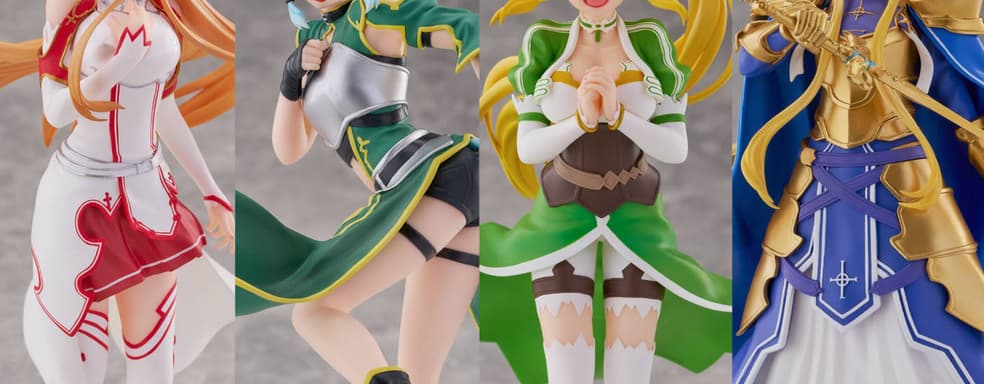 CyberZ открыла предзаказ на фигурки героинь из серии «Мастера меча онлайн»