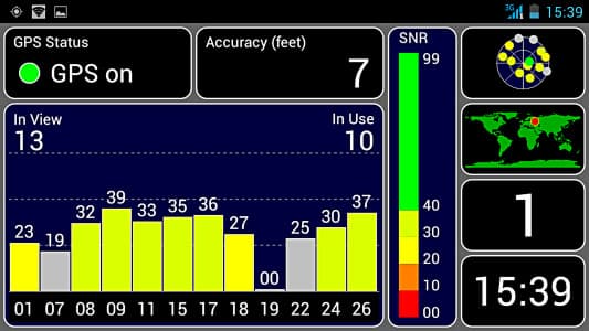 Работа GPS в Fly IQ446