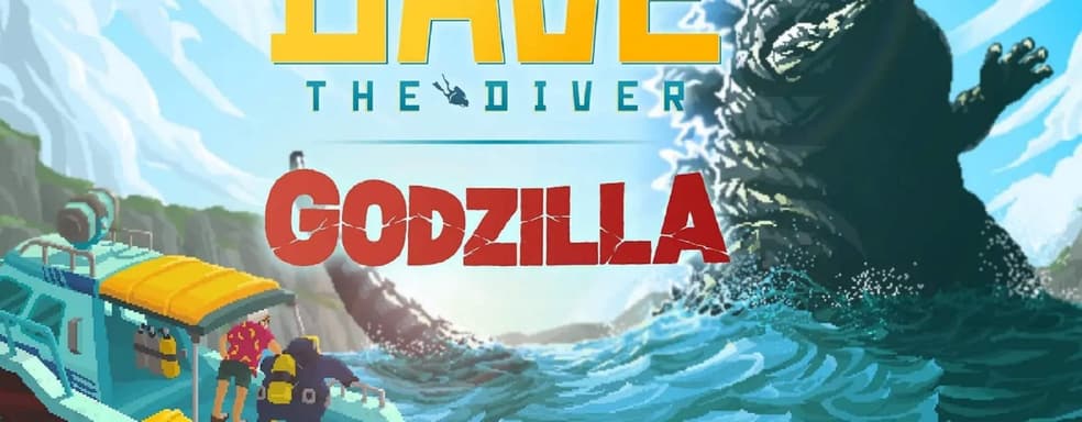 Суши из кайдзю. Бесплатное дополнение Dave the Diver с Годзиллой выйдет на следующей неделе