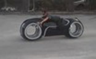 Настоящий байк из Tron