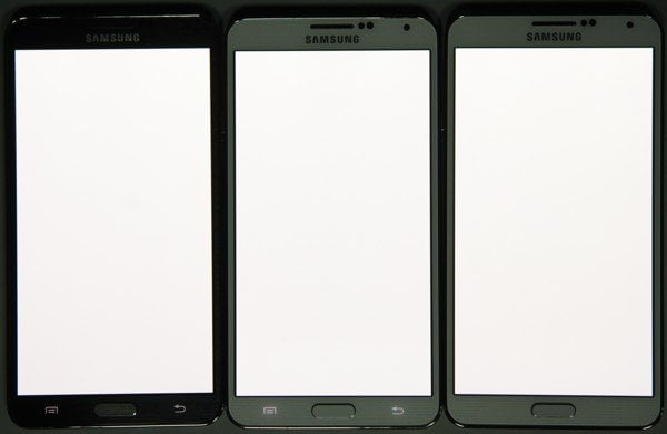 Результаты тестирования экрана Samsung Galaxy Note 3