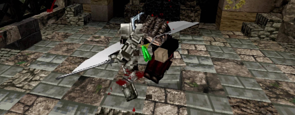 Minecraft превратили в Dark Souls. Энтузиаст представил нестандартное виденье песочницы