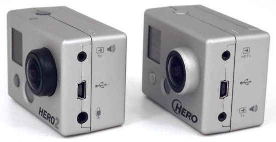 видеокамеры для экстремальных съёмок GoPro HD Hero и GoPro HD Hero 2