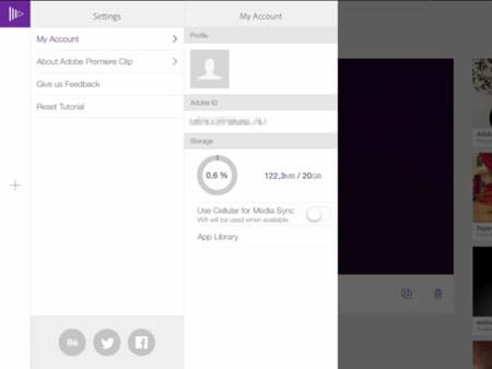 Видеоредактор Adobe Premiere Clip