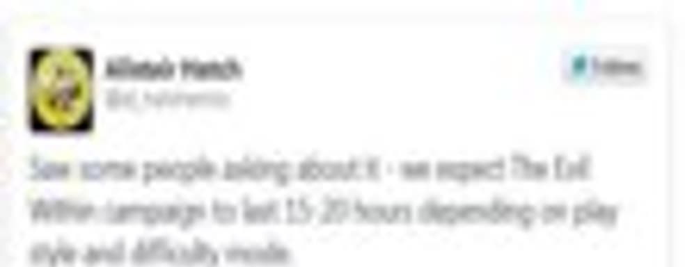 Прохождение The Evil Within займет 15-20 часов