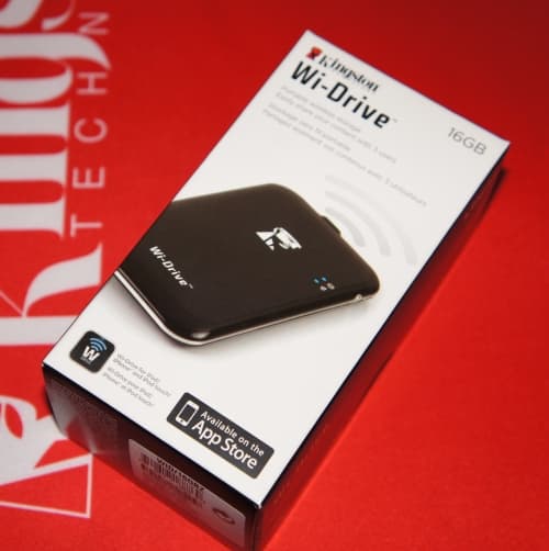 Kingston Wi-Drive упаковка