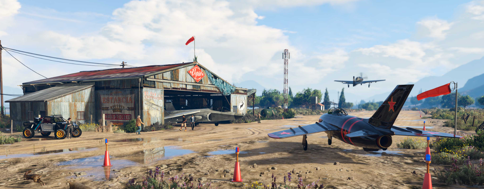 Rockstar announced GTA Online update "Oscar Guzman is back in business" - with arms dealing, airfield and aviation