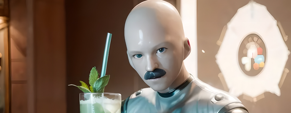 Авторы Atomic Heart отметили День «Звёздных войн» — показали праздничный арт с Вовчиком-ситхом и П-3 джедаем