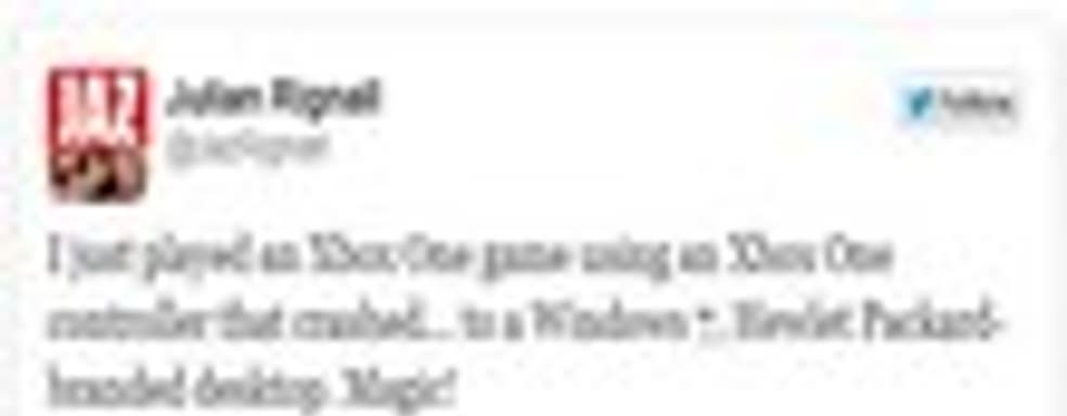 Слух: игры для Xbox One показывали на РС с Windows 7 и Nvidia GTX