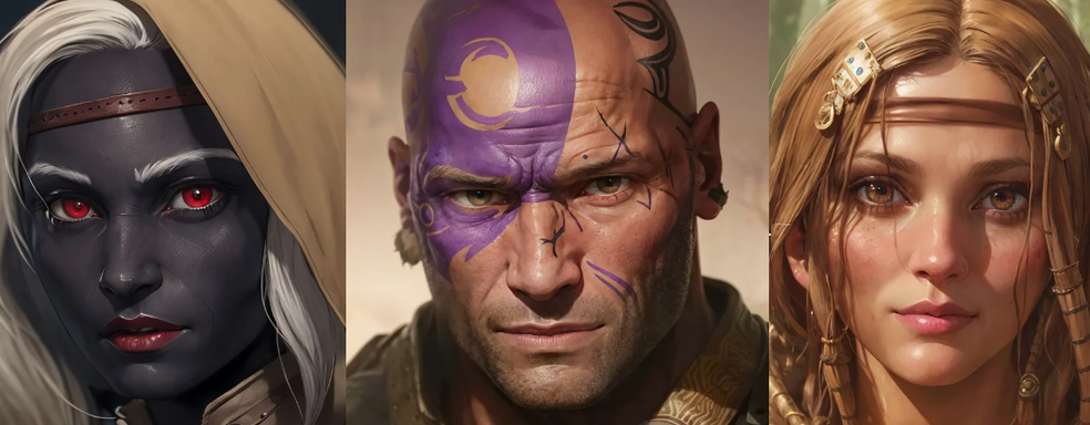 Персонажей Baldur's Gate 2 обновили при помощи нейросети. Минск и компания в современном образе