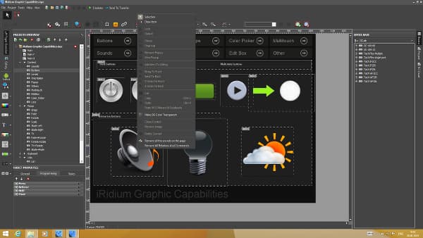 Возможности интерфейса iRidium Возможности интерфейса iRidium