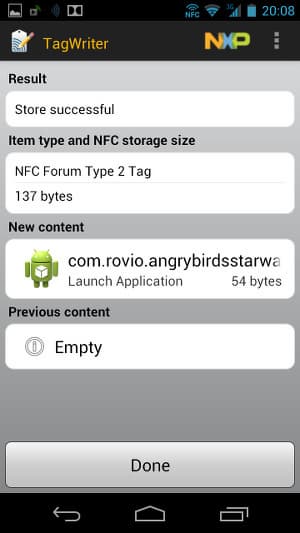 Запись меток в NXP Semiconductors TagWriter Запись меток в NXP Semiconductors TagWriter