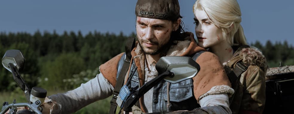 Постапокалиптическая семья: косплееры превратились в Дикона и Сару из игры Days Gone