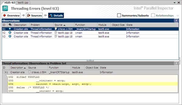 Ошибки при анализе на уровне ti3 не обнаружены