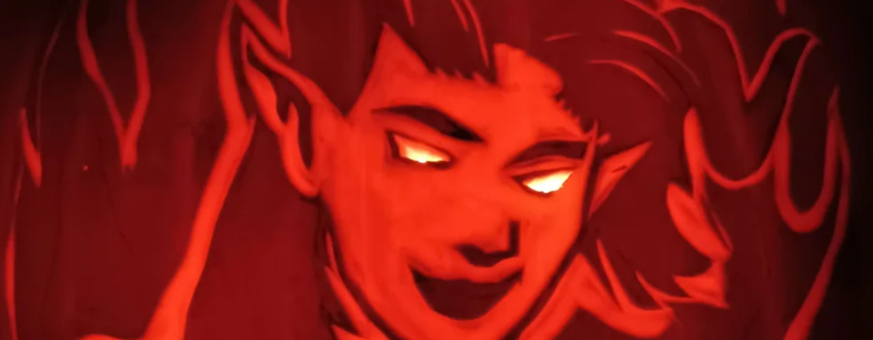 Героев Baldur's Gate 3 превратили в тыкву. Хэллоуинские образы Карлах, медвесыча и не только