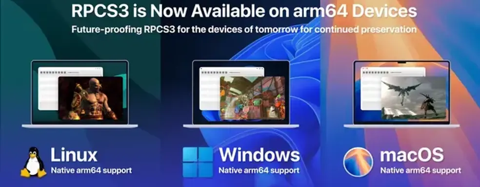 Эмулятор PlayStation 3 получил нативную поддержку архитектуры ARM64