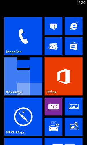 Windows Phone 8 и фирменные программы в Nokia Lumia 925