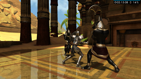 Обзор iRu M506. Скриншоты. GLBenchmark