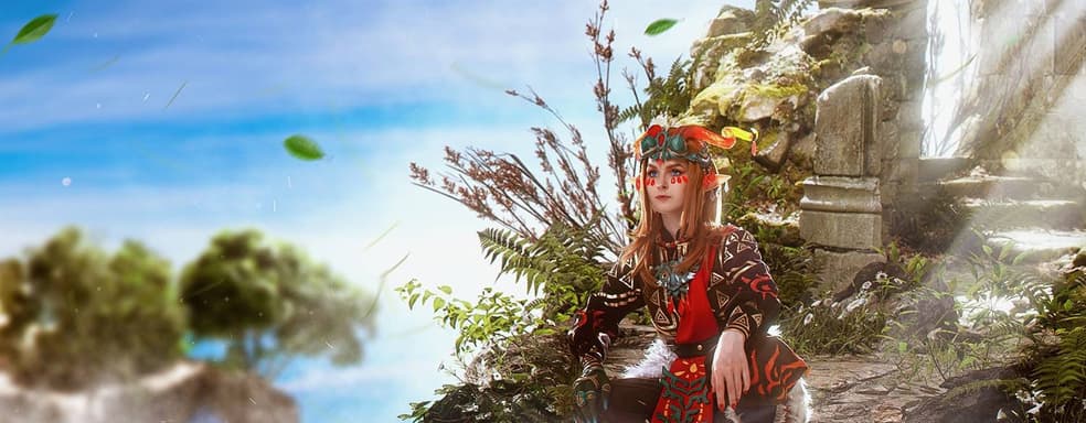 Герой Хайрула: модель показала косплей Линка из The Legend of Zelda: Tears of the Kingdom