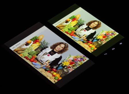 Обзор смартфона Alcatel Onetouch Hero 2. Тестирование дисплея