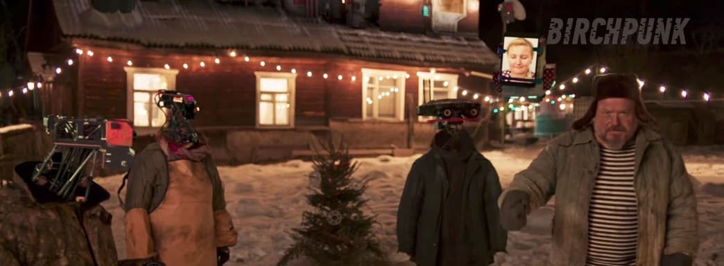 Новый год в русской кибердеревне. Вышел второй ролик нашумевшего проекта о фермере будущего